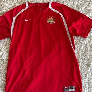 Nike Red Soccer Jersey with White Details US Cellular Park